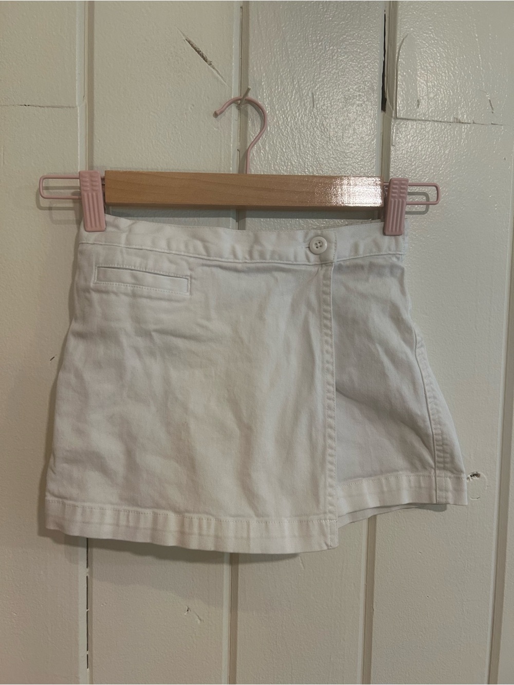 Vintage L.L. Bean Kids Clothes - White Skort size 5/6 Girls Gorp Kids